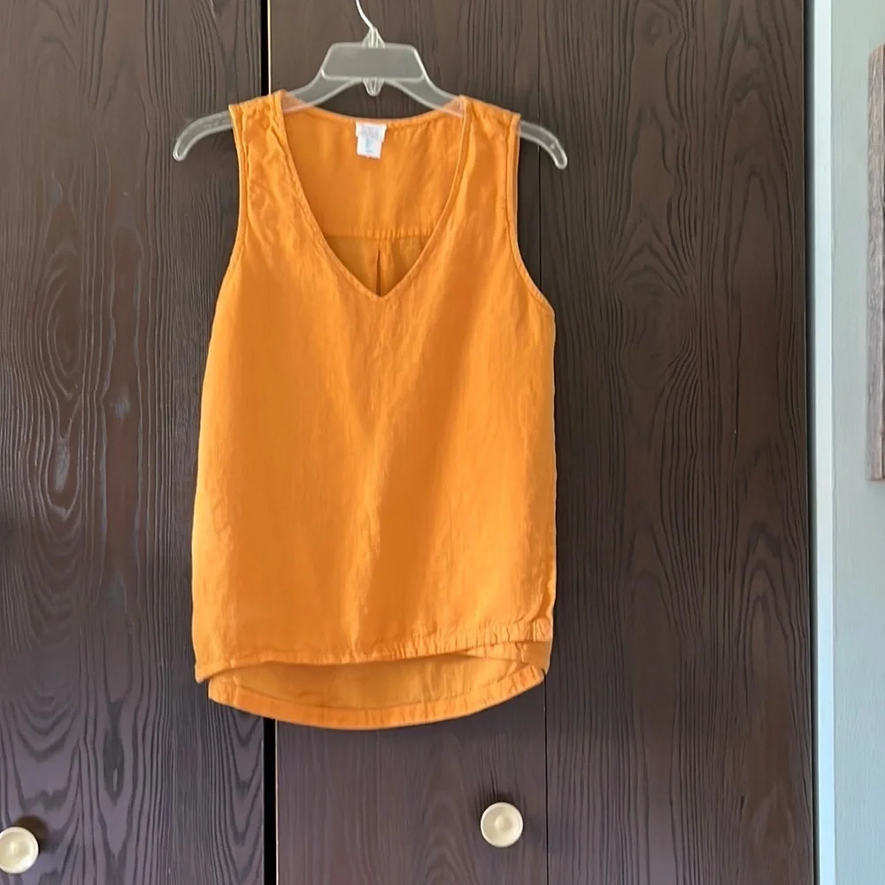 Sigrid Olsen 100% linen, tank top size Large - Picture 1 of 7